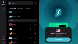 Surfshark on NVIDIA Shield