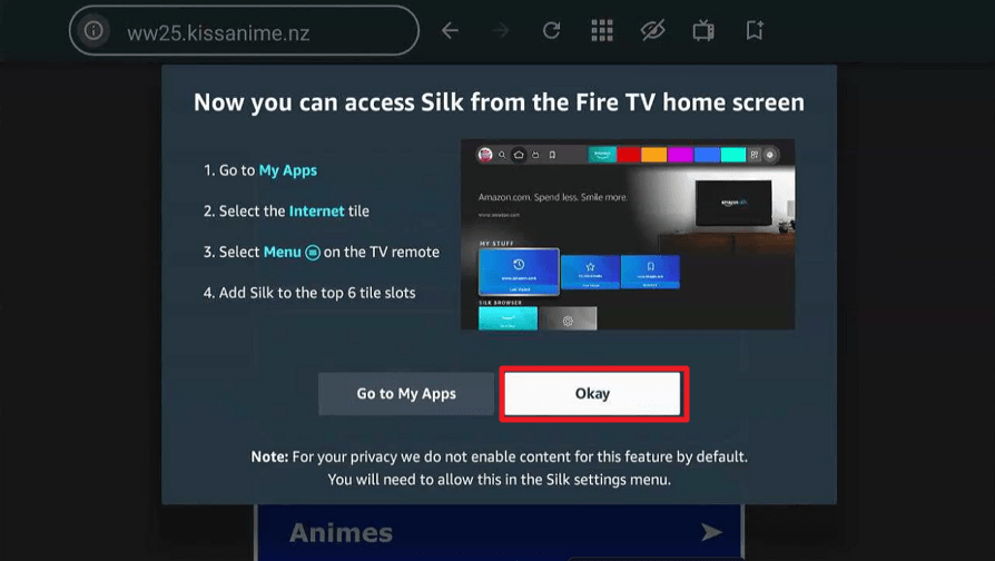 Watch Kissanime on Firestick/Android TV