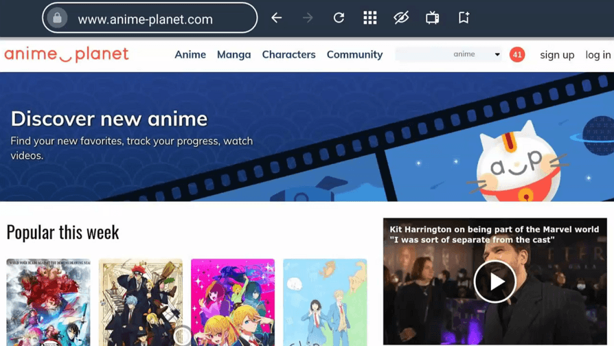 Watch Anime-Planet on Firestick/Android TV