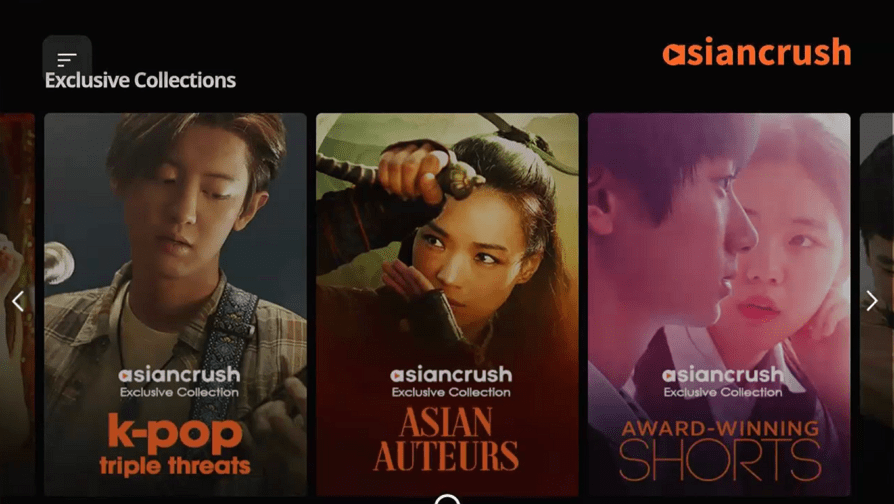 Watch Asian Crush on Firestick/Android TV