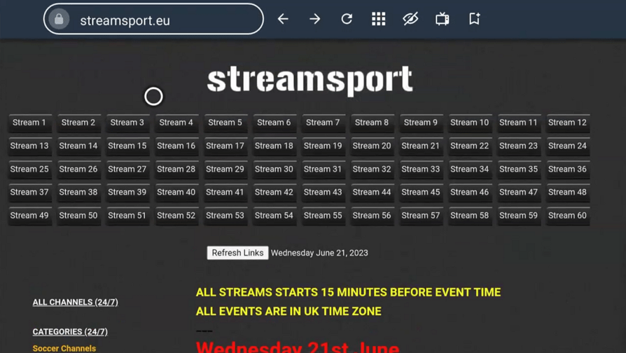 Watch StreamSport on Firestick