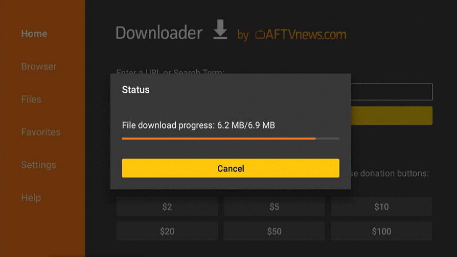Install Cinema Box on Firestick
