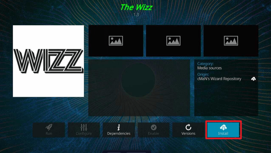 Install Wizz Kodi Addon on Firestick