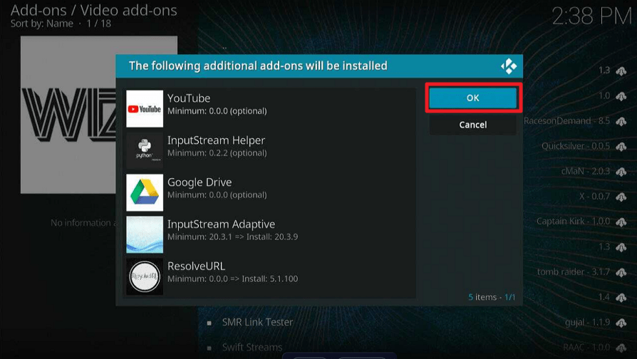 Install Wizz Kodi Addon on Firestick
