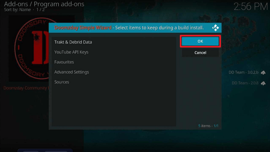 Chive TV Kodi Build