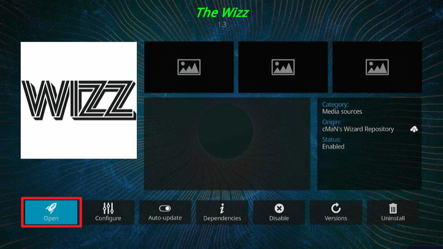 Install Wizz Kodi Addon on Firestick
