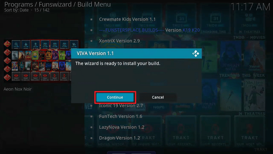Install VIVA Kodi Build on Firestick