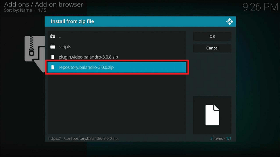 Balandro Kodi Addon