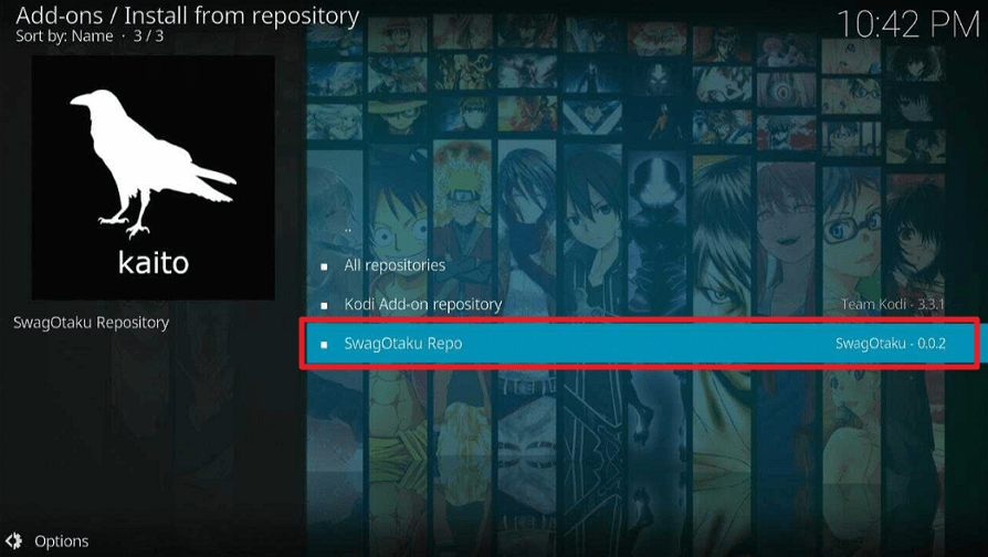 Kaito Kodi Addon 