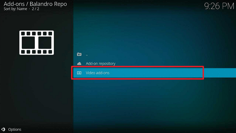 Balandro Kodi Addon