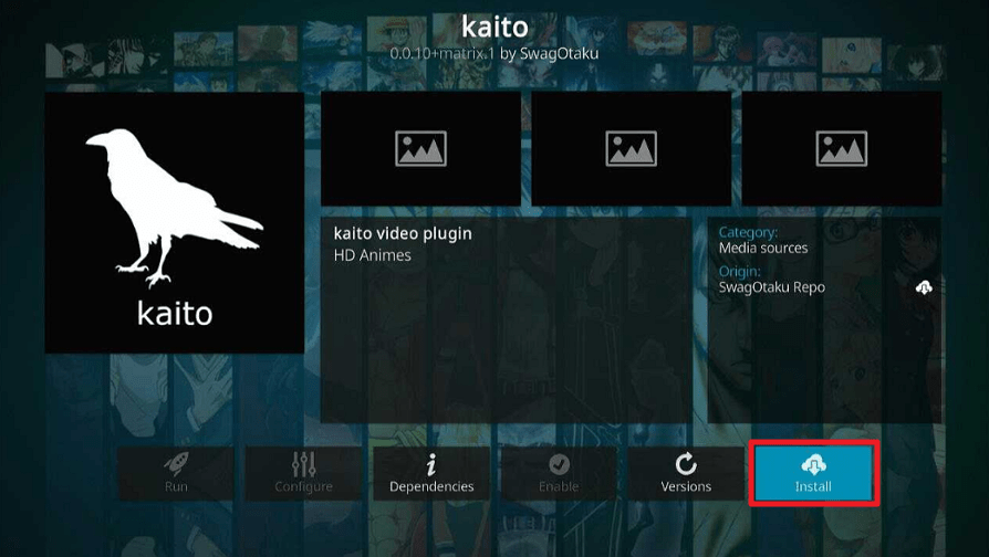 Kaito Kodi Addon 