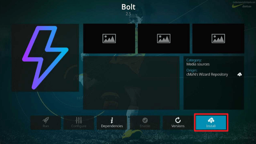 Bolt Kodi Addon