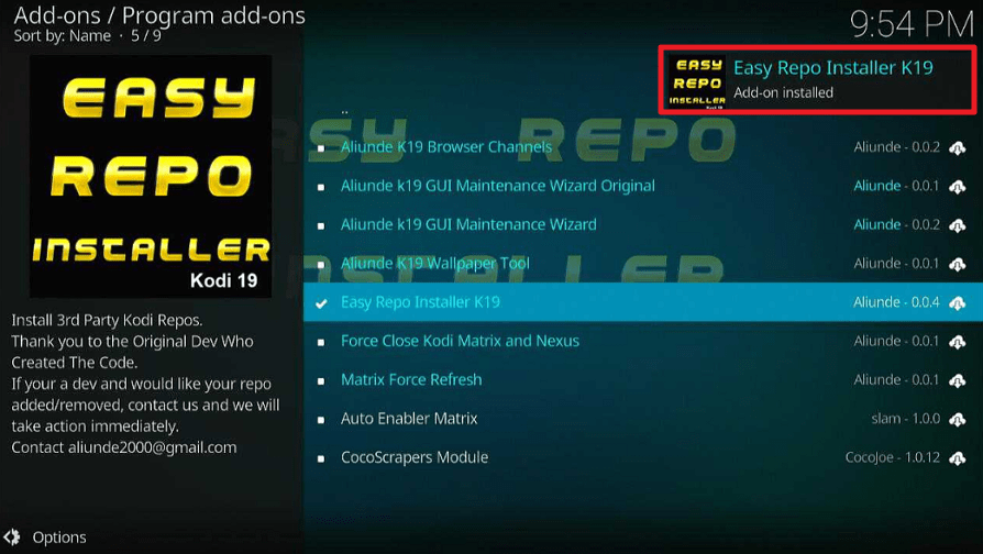 Easy Repo Installer Kodi Addon