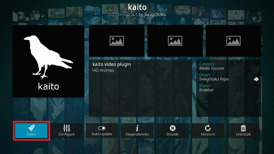 Kaito Kodi Addon 