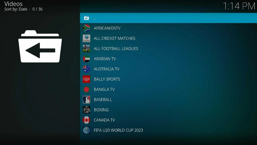 Chains TV Kodi Addon