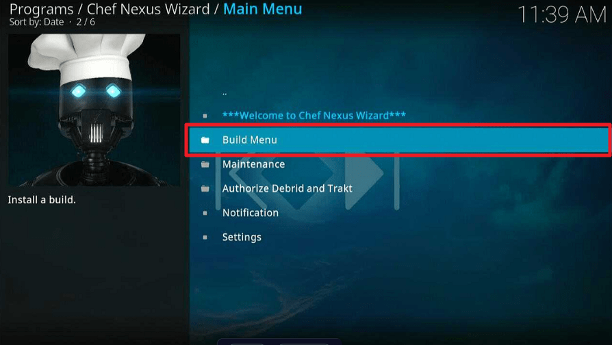 DebridFlix Kodi Build on