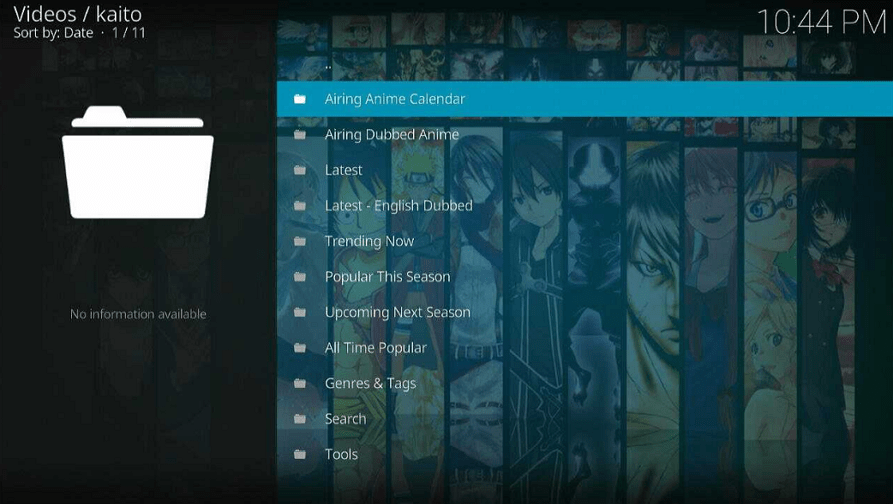 Kaito Kodi Addon 