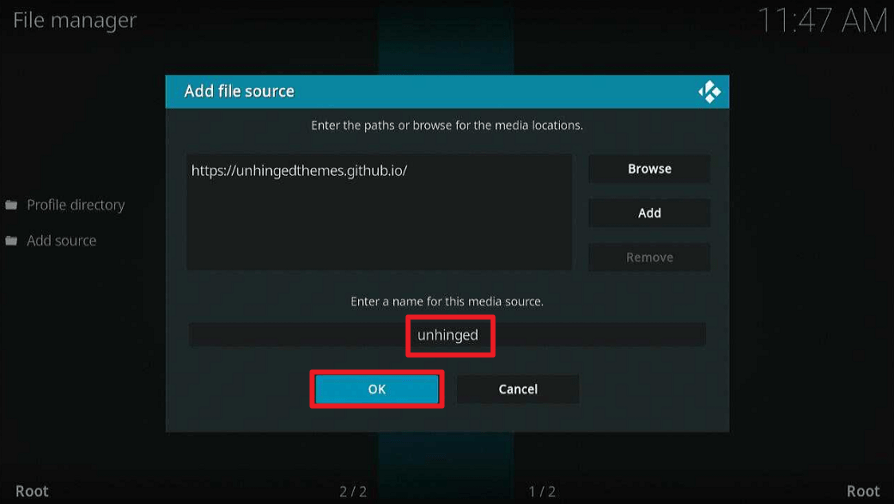 Chains TV Kodi Addon