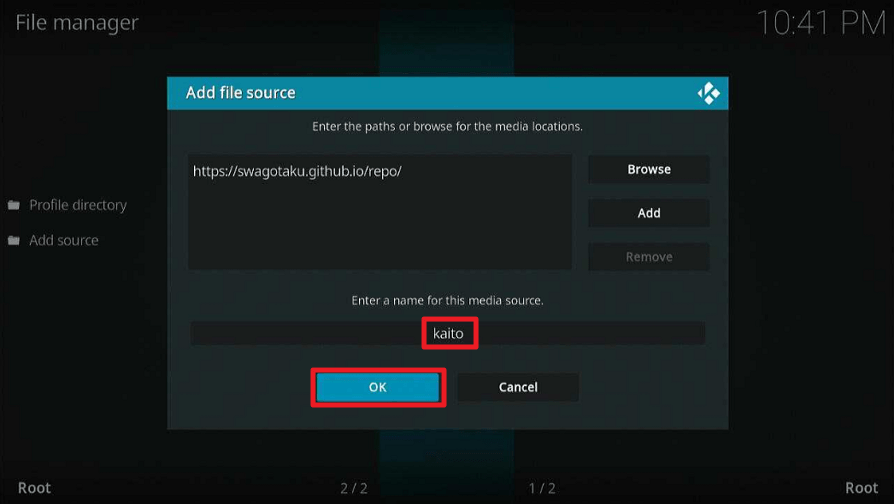 Kaito Kodi Addon 
