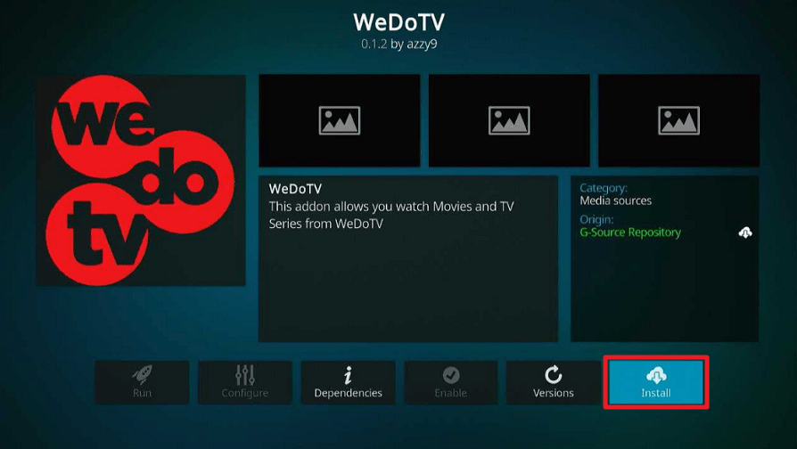 WeDoTV Kodi Addon