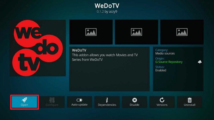 WeDoTV Kodi Addon