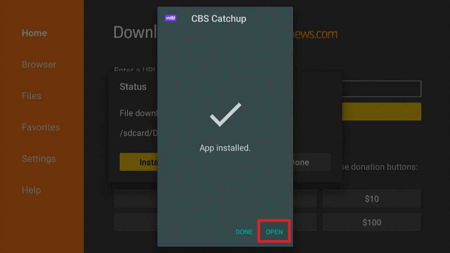 cbs catchup