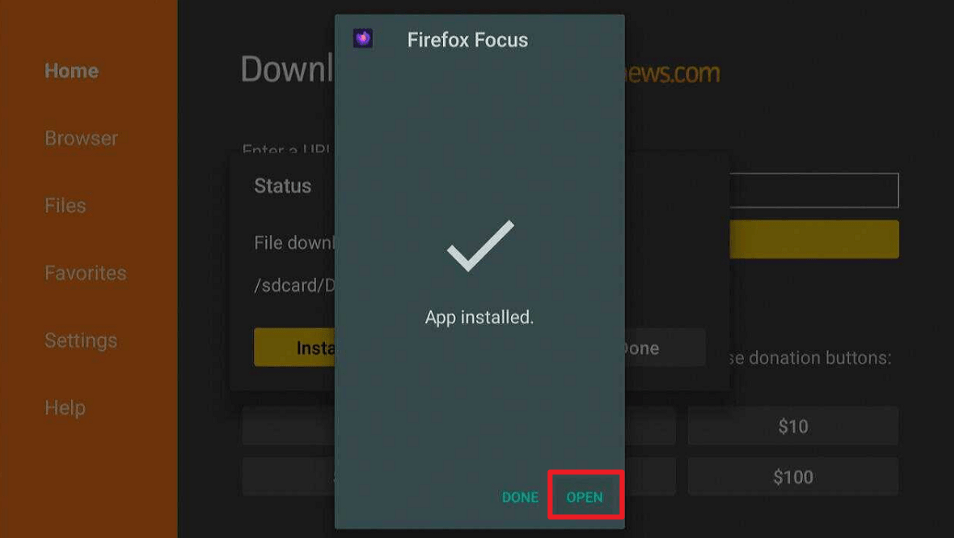 Firefox Focus