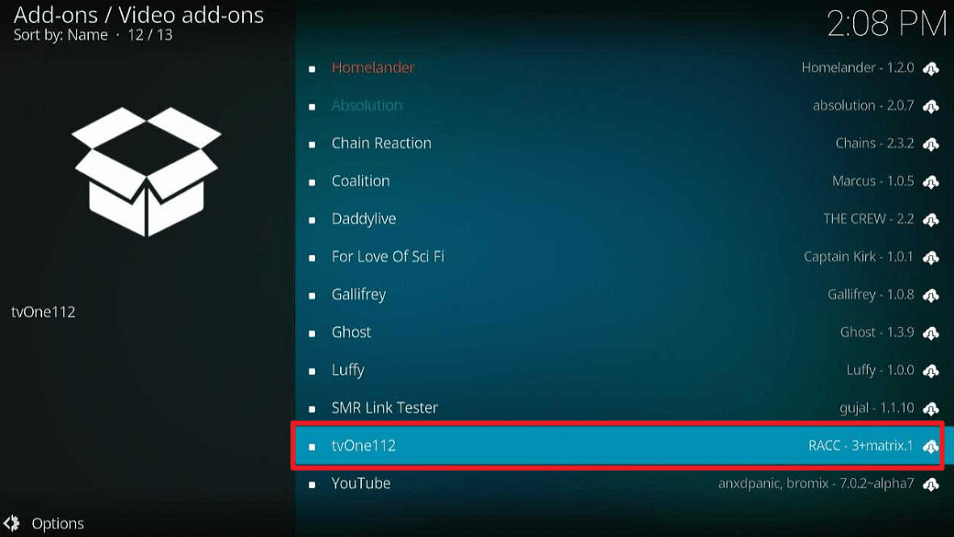 TVONE+ (tvOne112) Kodi Addon