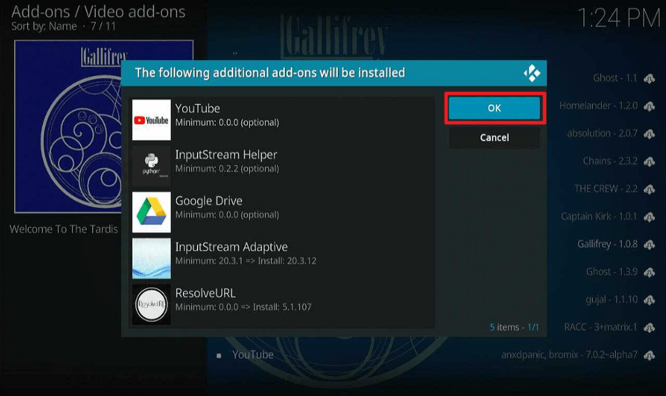 Gallifrey Kodi Addon