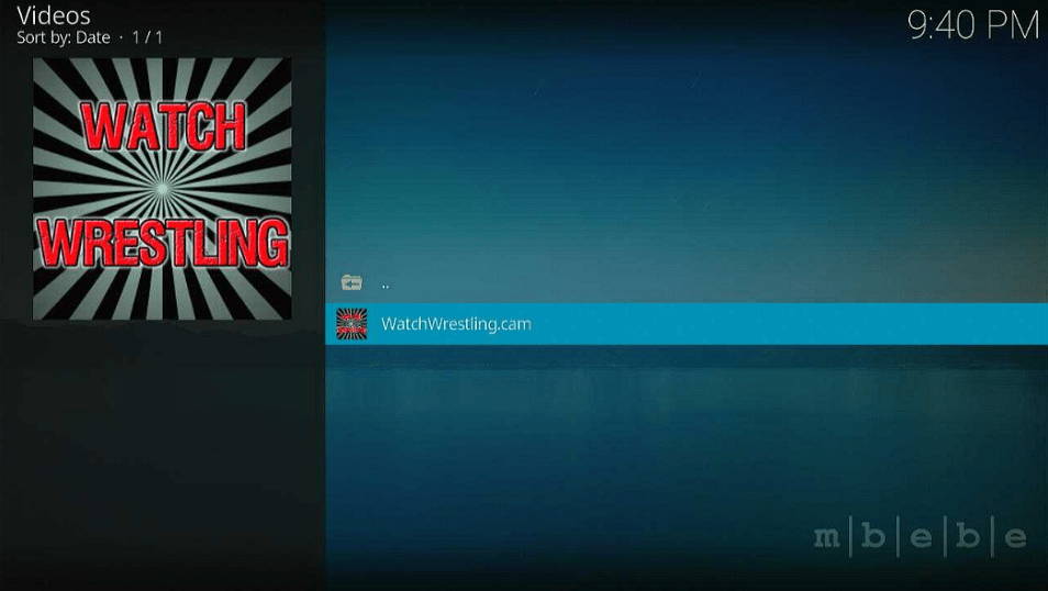 Watch Wrestling Kodi Addon