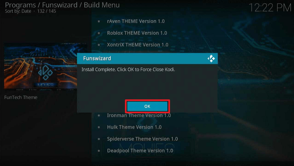 FunTech Theme Kodi Build