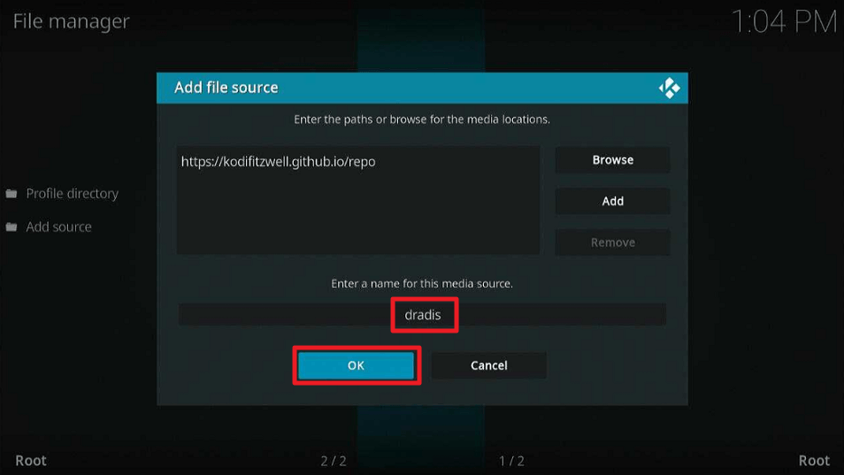 Dradis Kodi Addon