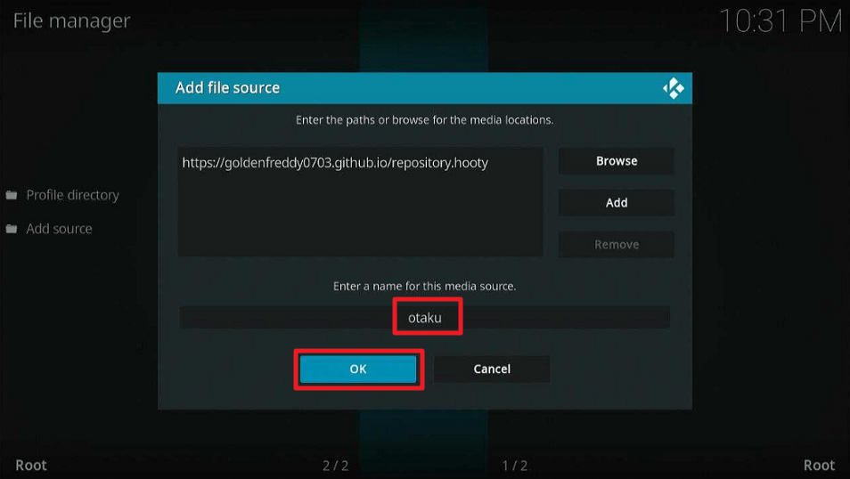 Otaku Kodi Addon