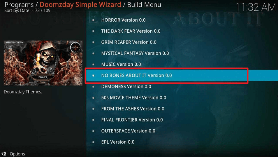 No Bones About It Kodi Build