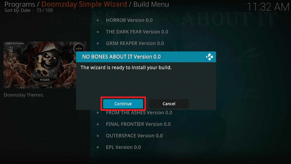 No Bones About It Kodi Build