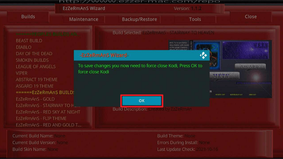 Stairway to Heaven Kodi Build