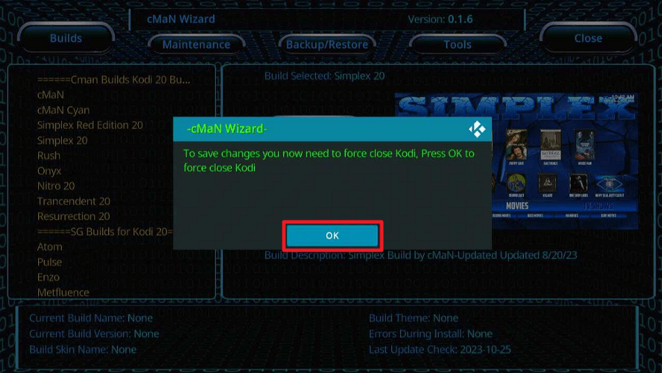 Simplex Kodi Build